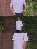 Le T-Shirt Vertikal Édition Tag, porté, en mouvement