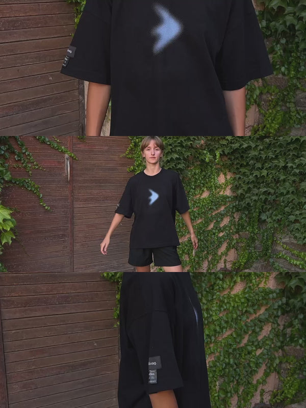 Le T-Shirt Vertikal Édition Icy, porté, en mouvement